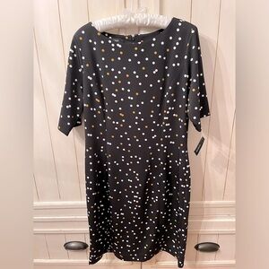 Brand Polka Dot Short Sleeve Dress SZ 8 Brand New w/Tags